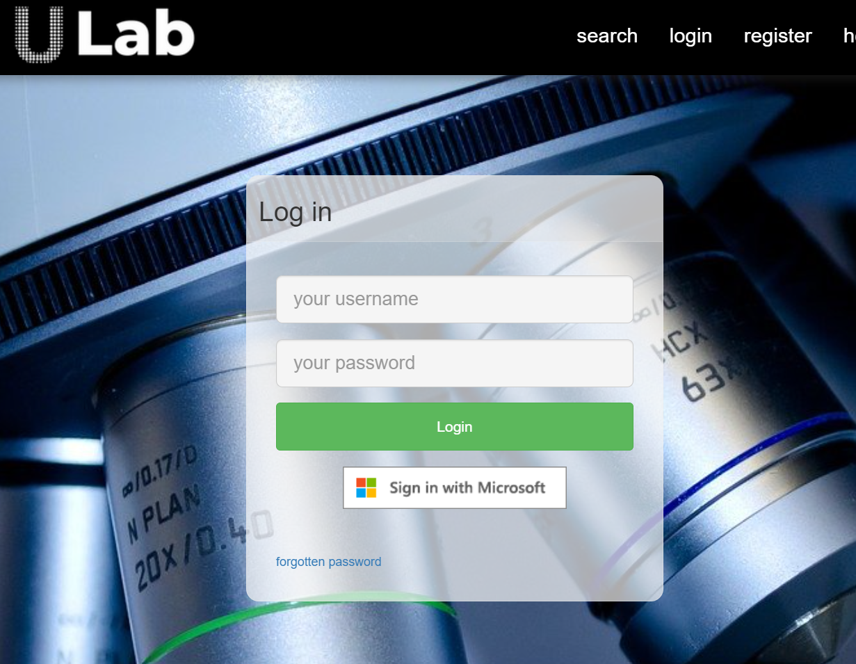 Sign in with microsoft